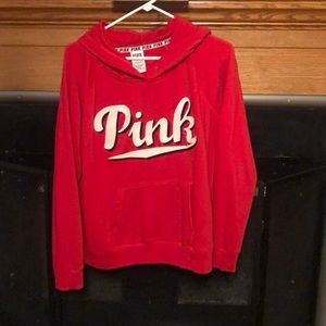 Pink hoodie